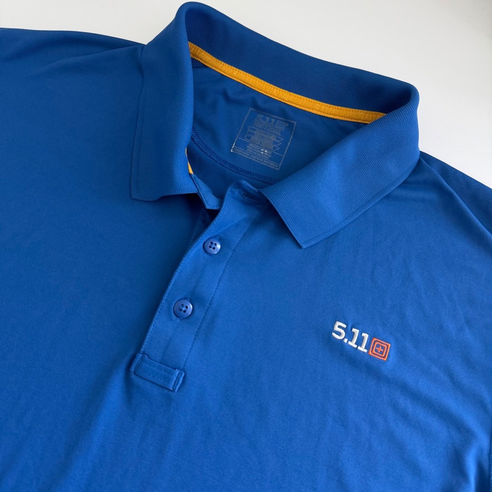 5.11 Tactical Royal Blue Short Sleeve Polo Men's XL